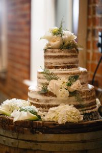 Wine and Winery Themed Wedding Cake by Finer Things