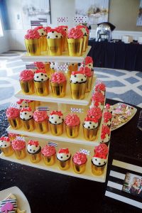 Best Event Planning Kate Spade Shower Cupcakes
