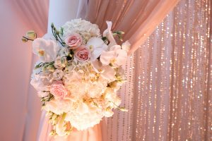 Finer Things Glam Wedding Event Flower Curtains