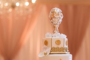 Finer Things Event Planning Glam Wedding Cake