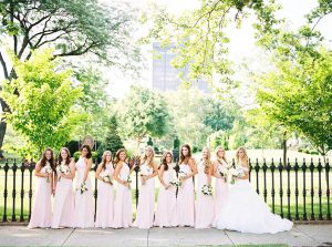 Modern Love themed Wedding by Finer Things Bridesmaids
