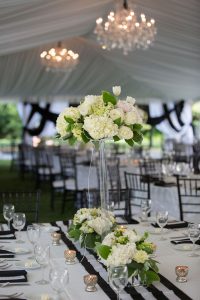 Finer Things Event Planning Columbus Black and White Flowers