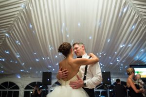 Black and White Bride and Groom Wedding Dance